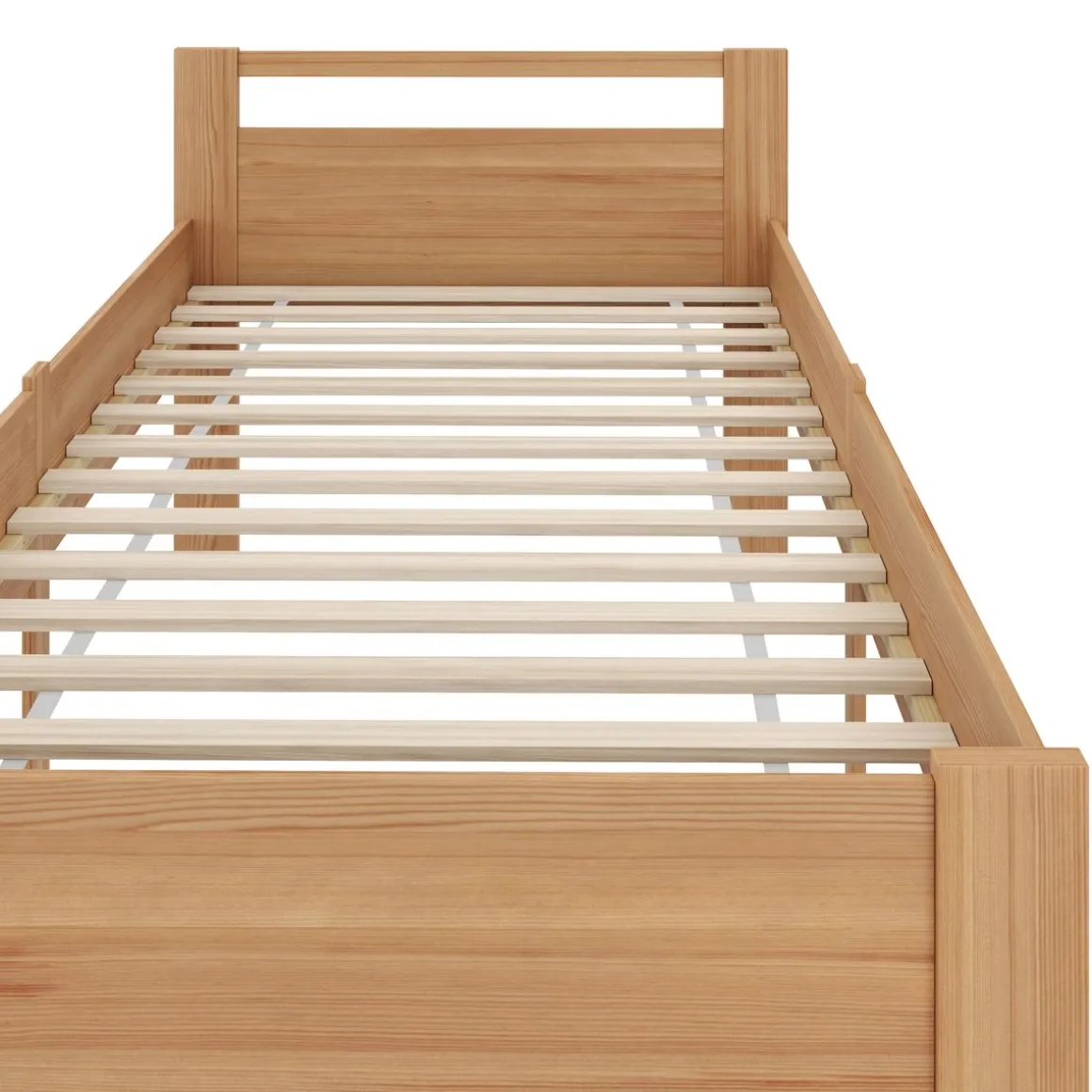 Bett Holz SHERWOOD 90 x 200 cm natur