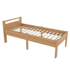 Bett Holz SHERWOOD 90 x 200 cm natur