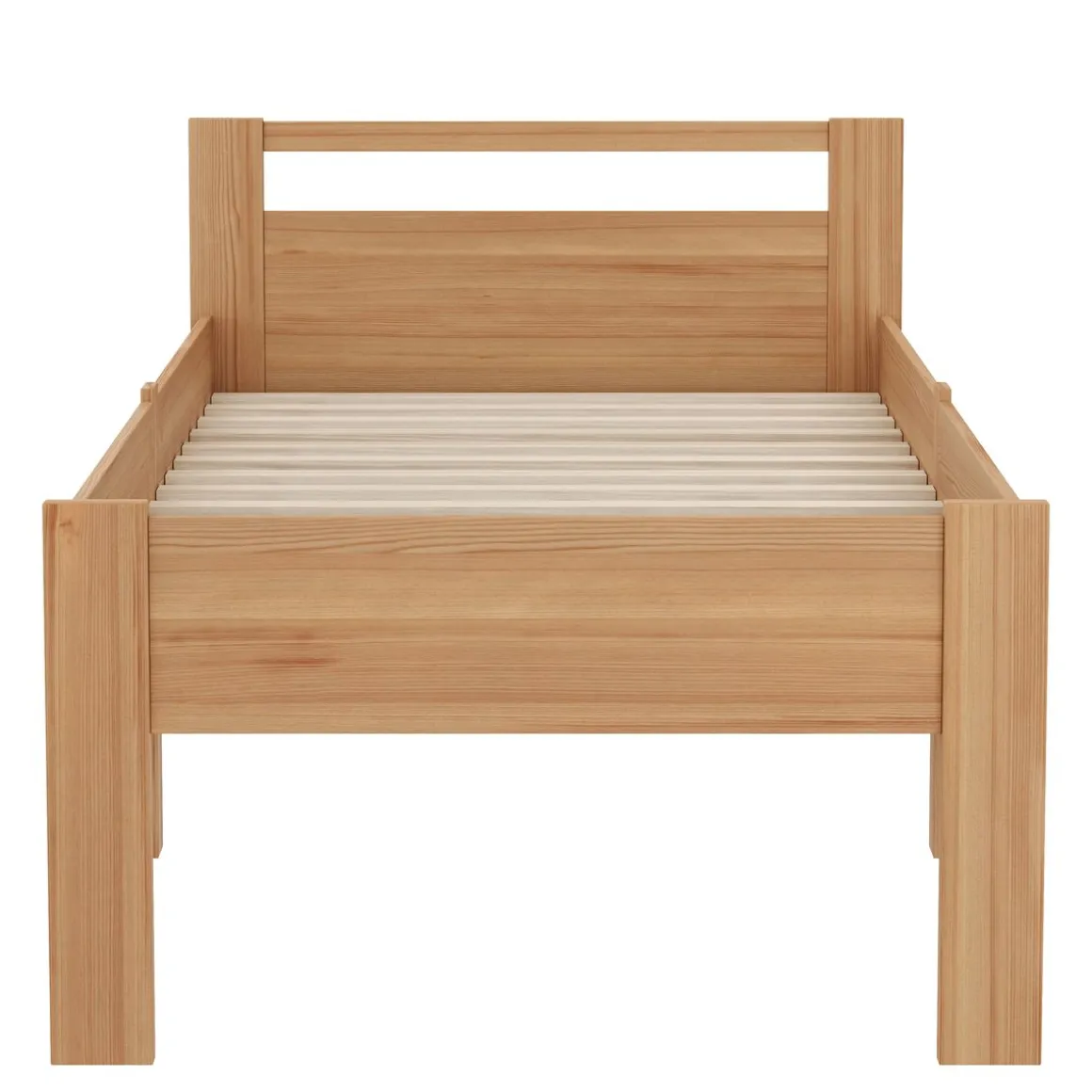Bett Holz SHERWOOD 90 x 200 cm natur