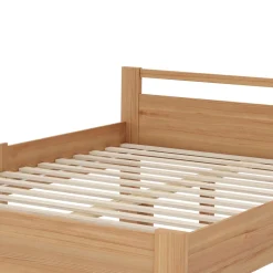 Bett Holz SHERWOOD 140 x 200 cm natur