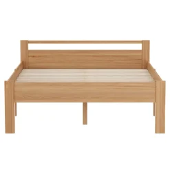 Bett Holz SHERWOOD 160 x 200 cm natur