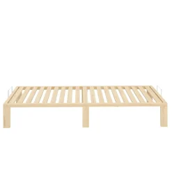Bett Holz WEYBURN 90 x 200 cm natur