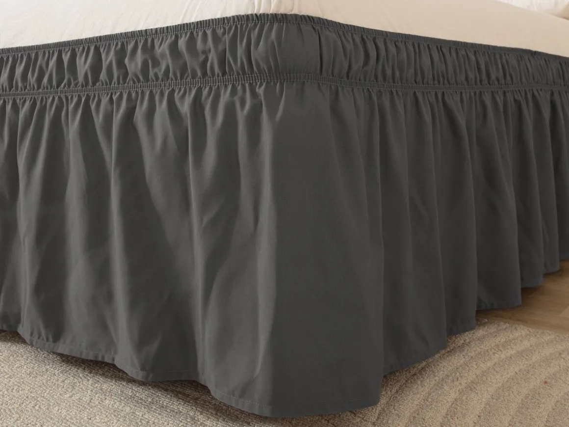 Betthusse elastisch 160 x 200 cm anthrazit
