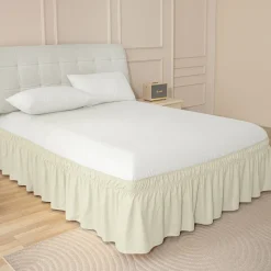 Betthusse elastisch 140 x 200 cm beige