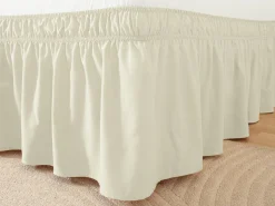 Betthusse elastisch 140 x 200 cm beige