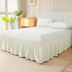 Betthusse elastisch 140 x 200 cm beige