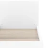 Bett mit 2 Schubladen RIGI 90 x 200 cm weiss