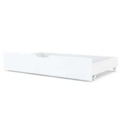 Bettschublade mit Rollen 2er Set 94 x 62 x 20 cm weiss