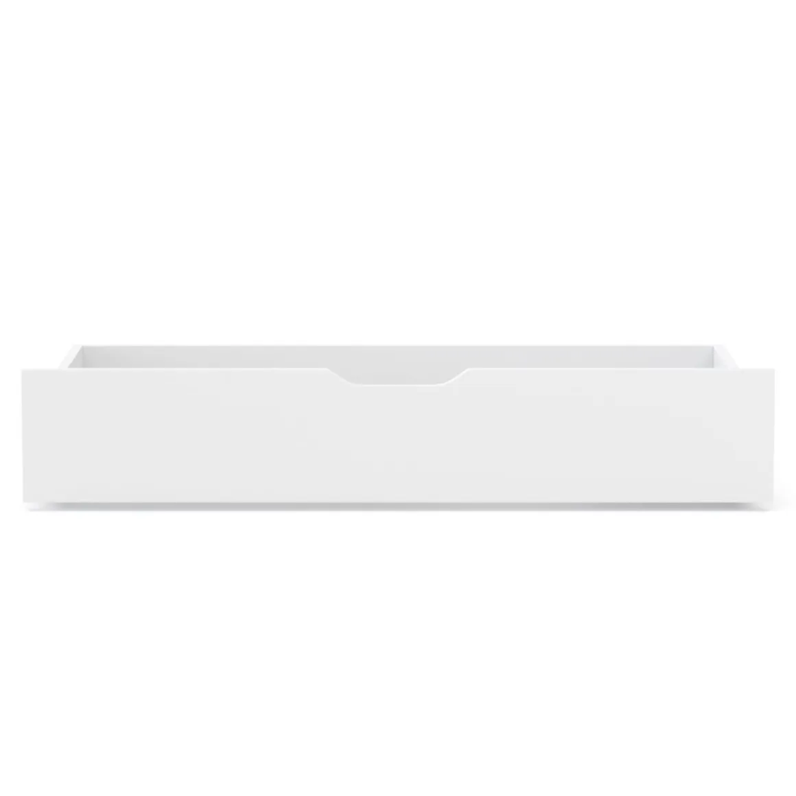 Bettschublade mit Rollen 2er Set 94 x 62 x 20 cm weiss