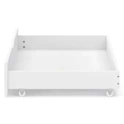 Bettschublade mit Rollen 2er Set 94 x 62 x 20 cm weiss