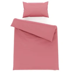 Bettwäsche Set 65 x 100 cm + 160 x 210 cm altrosa