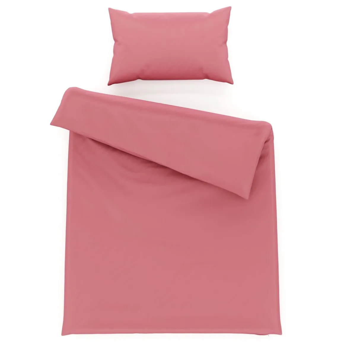 Bettwäsche Set 65 x 100 cm + 160 x 210 cm altrosa