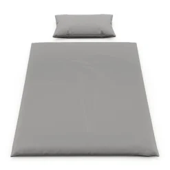 Bettwäsche Set 65 x 100 cm + 160 x 210 cm anthrazit