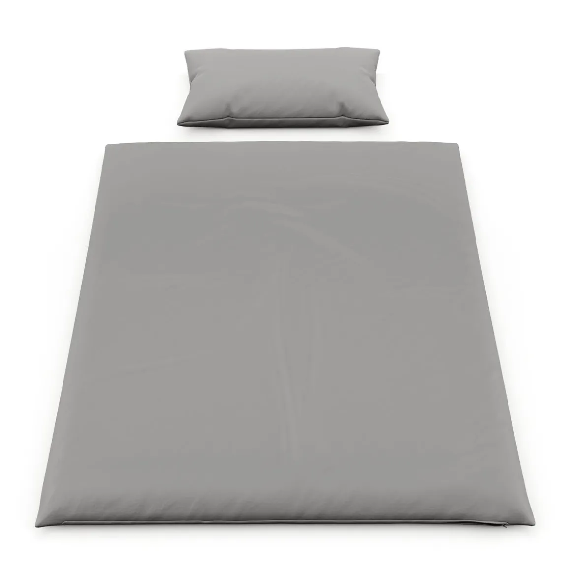 Bettwäsche Set 65 x 100 cm + 160 x 210 cm anthrazit