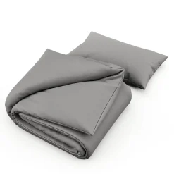 Bettwäsche Set 65 x 100 cm + 160 x 210 cm anthrazit