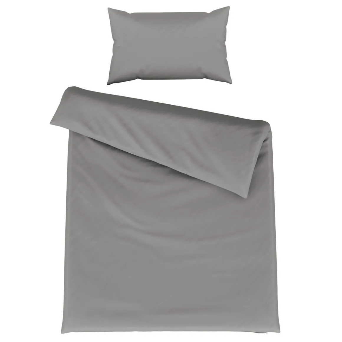 Bettwäsche Set 65 x 100 cm + 160 x 210 cm anthrazit
