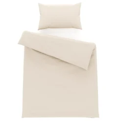 Bettwäsche Set 65 x 100 cm + 160 x 210 cm beige