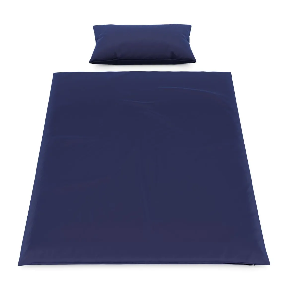 Bettwäsche Set 65 x 100 cm + 160 x 210 cm dunkelblau