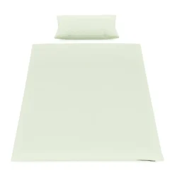 Bettwäsche Set 65 x 100 cm + 160 x 210 cm lindengrün