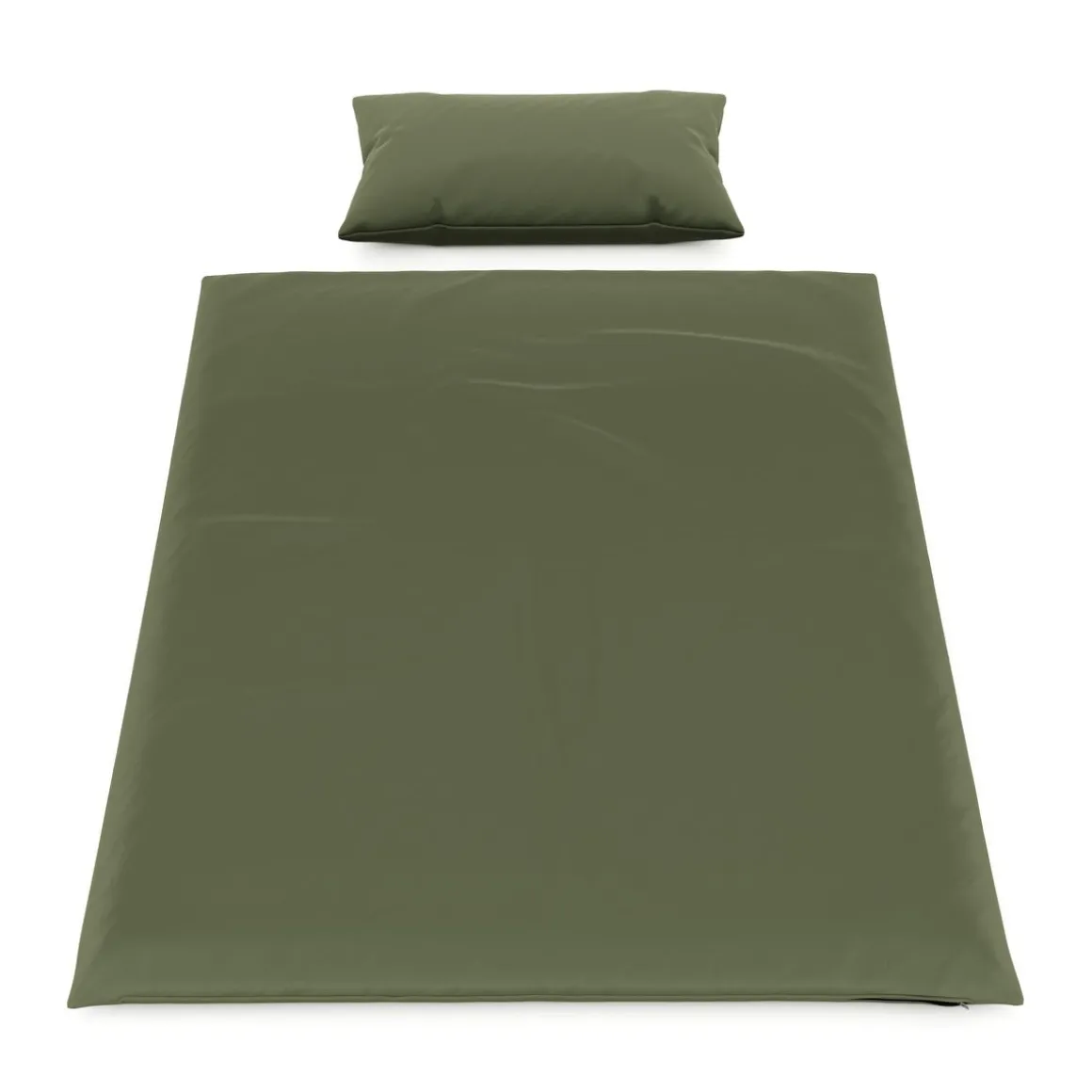 Bettwäsche Set 65 x 100 cm + 160 x 210 cm olive