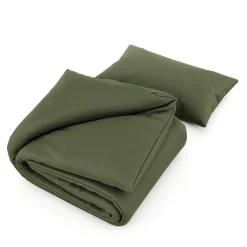 Bettwäsche Set 65 x 100 cm + 160 x 210 cm olive