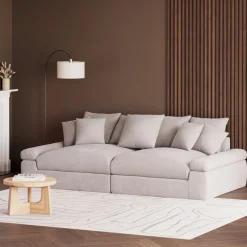 Bigsofa Cord AIMEE creme