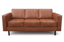 Bigsofa Leder DUKE 3-Sitzer braun