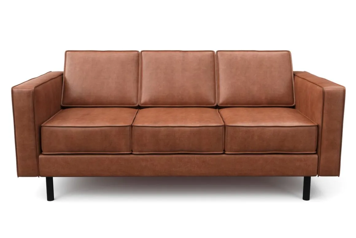 Bigsofa Leder DUKE 3-Sitzer braun
