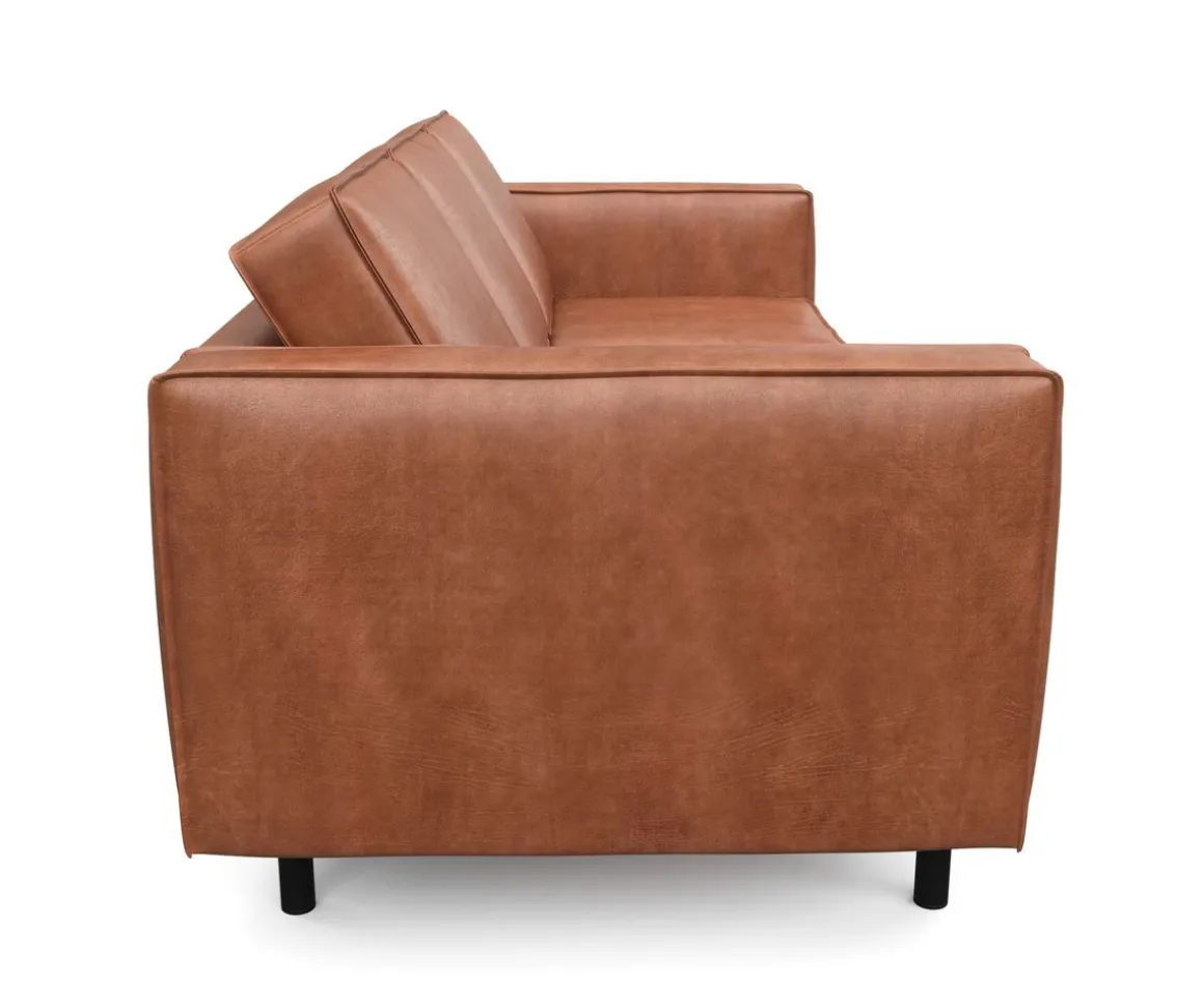 Bigsofa Leder DUKE 3-Sitzer braun