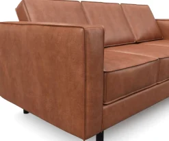 Bigsofa Leder DUKE 3-Sitzer braun