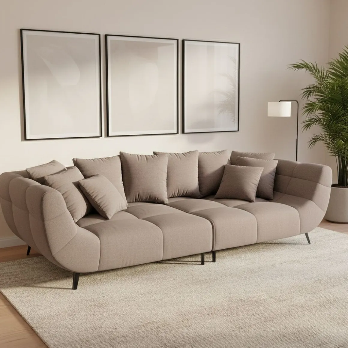 Bigsofa ZOEY taupe