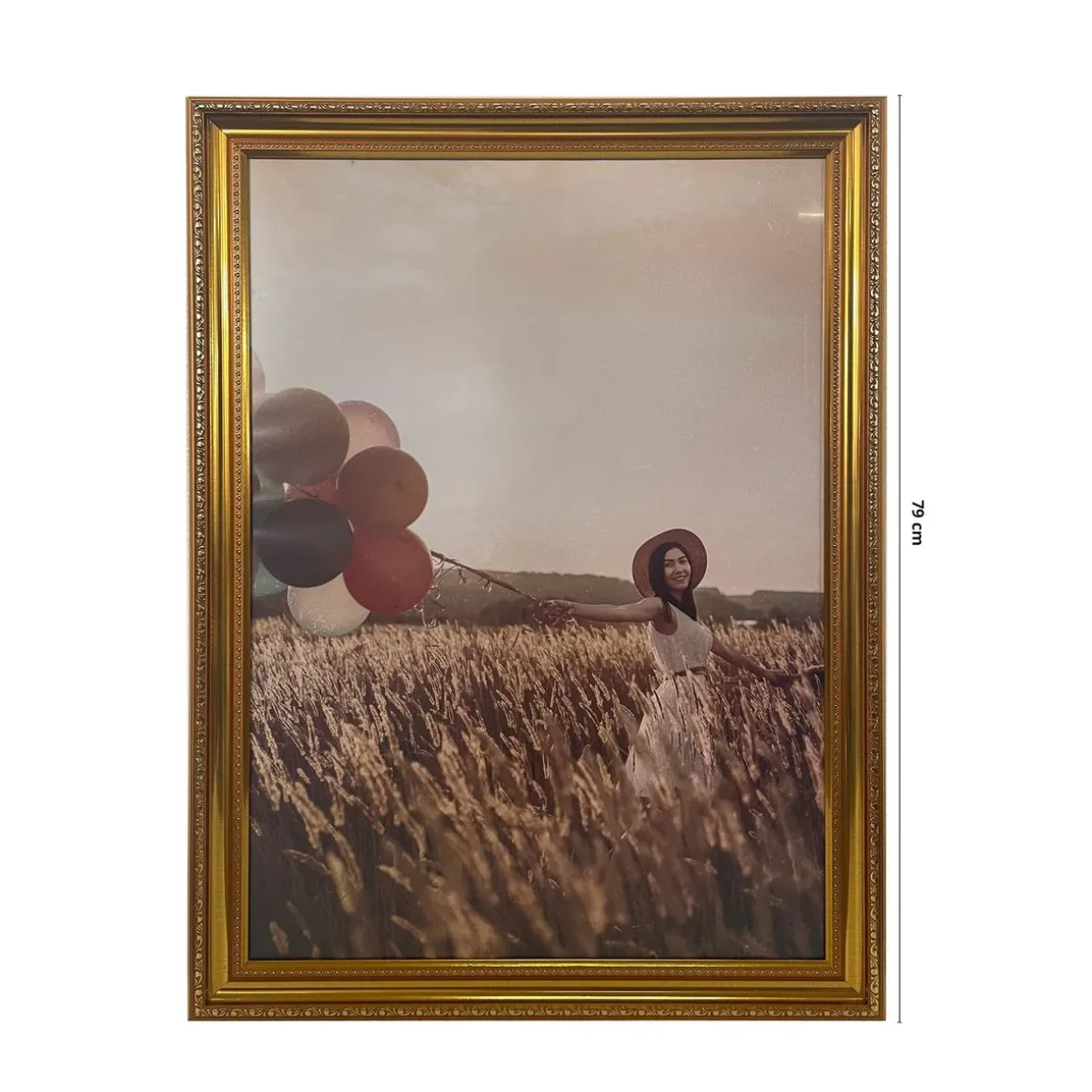 Bilderrahmen Vintage 50 x 70 cm gold
