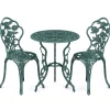 Bistroset CLEMATIS 3-teilig grün