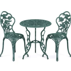 Bistroset CLEMATIS 3-teilig grün
