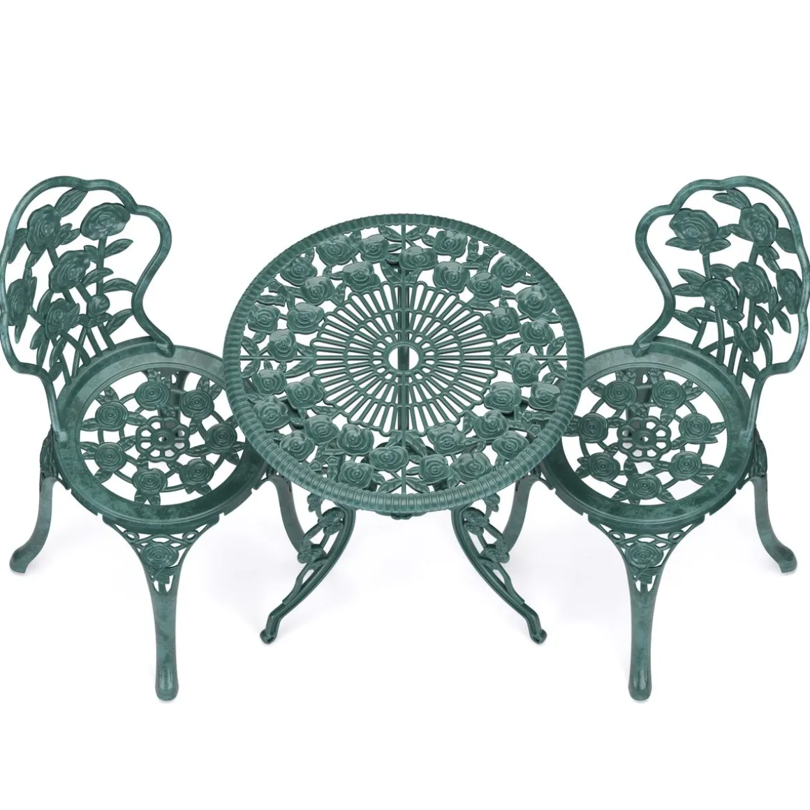 Bistroset CLEMATIS 3-teilig grün