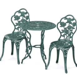 Bistroset CLEMATIS 3-teilig grün