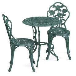 Bistroset CLEMATIS 3-teilig grün