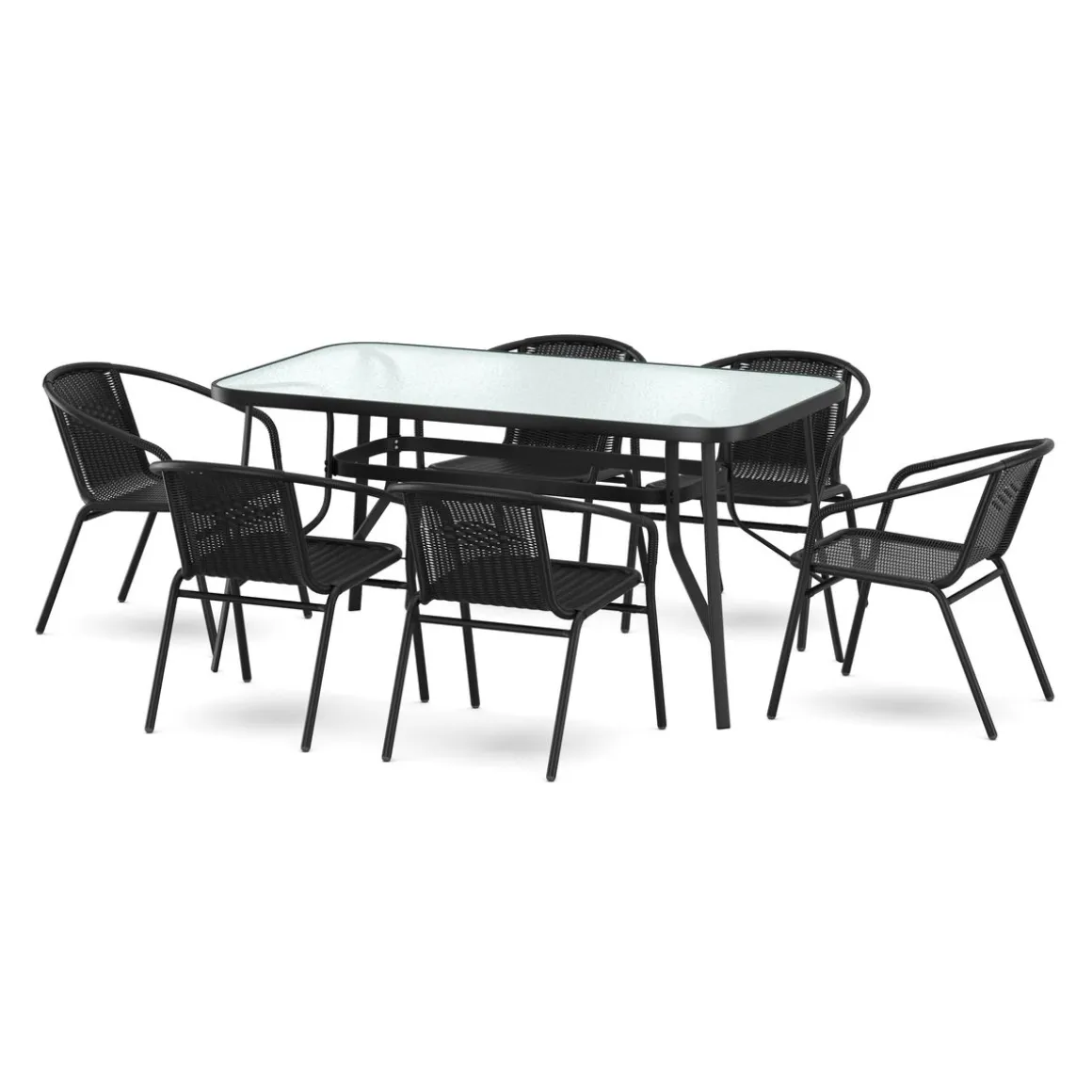 Bistroset GENEVA 7-teilig
