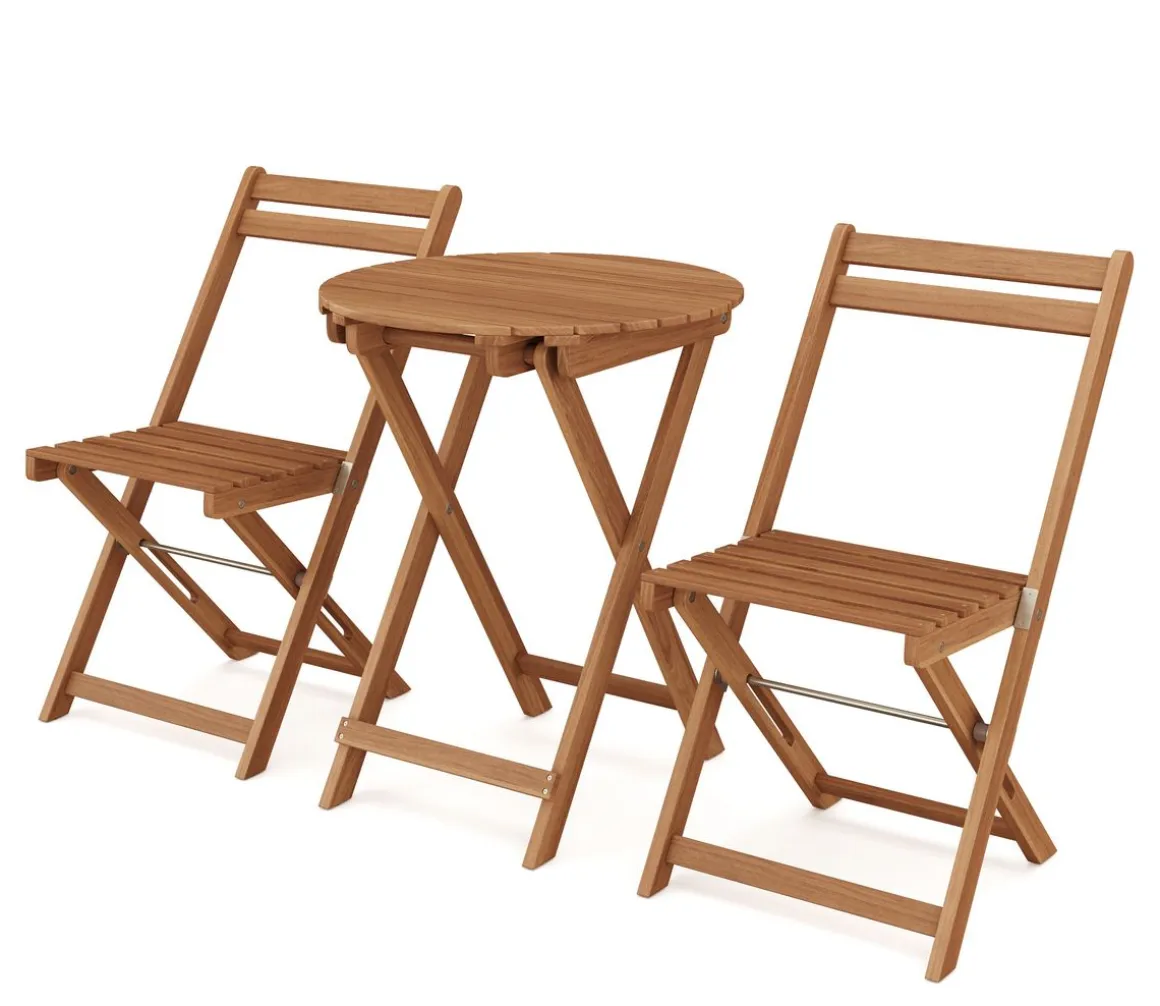 Bistroset Holz KORSIKA 3-teilig