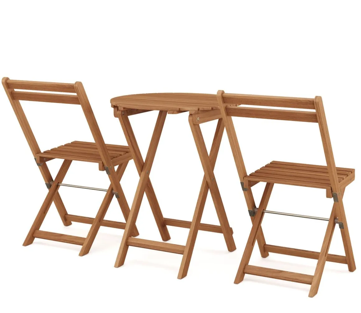 Bistroset Holz KORSIKA 3-teilig