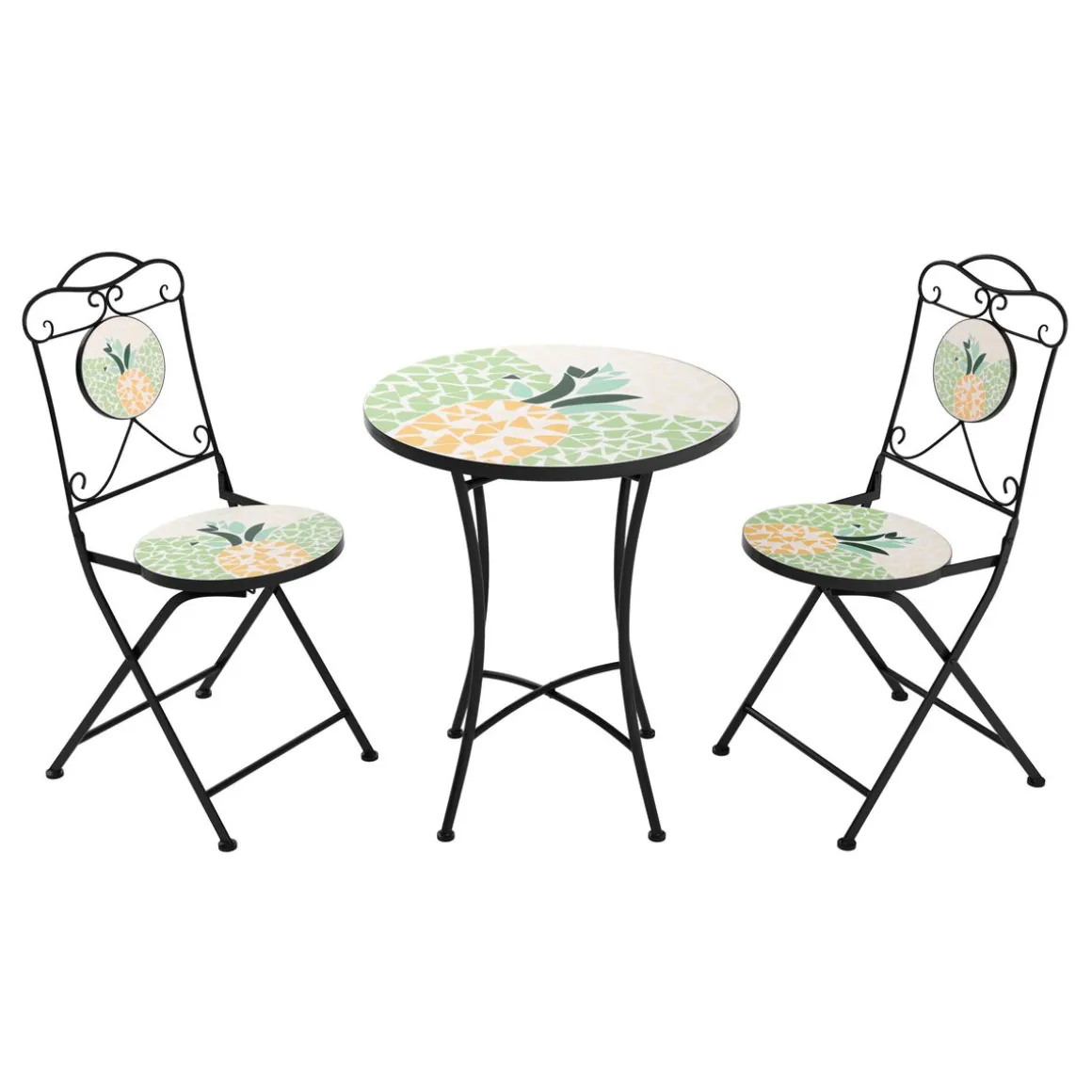 Bistroset MOSAIK 3-teilig Ananas