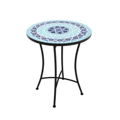 Bistroset MOSAIK 3-teilig blau