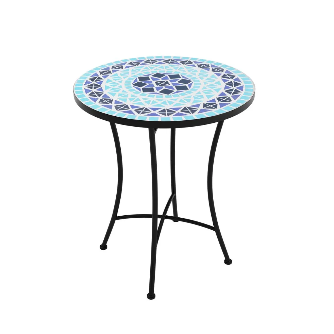Bistroset MOSAIK 3-teilig blau