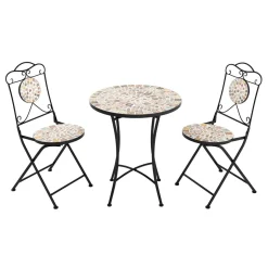 Bistroset MOSAIK 3-teilig bunt