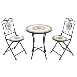 Bistroset MOSAIK 3-teilig olive