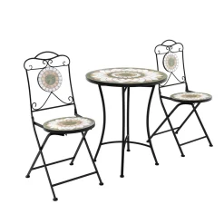 Bistroset MOSAIK 3-teilig olive