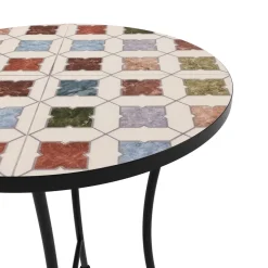 Bistroset MOSAIK 3-teilig Quadrate bunt
