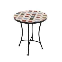 Bistroset MOSAIK 3-teilig Quadrate bunt