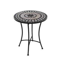 Bistroset MOSAIK 3-teilig schwarz