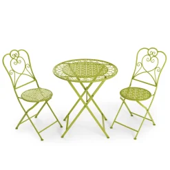 Bistroset PAULINE hellgrün